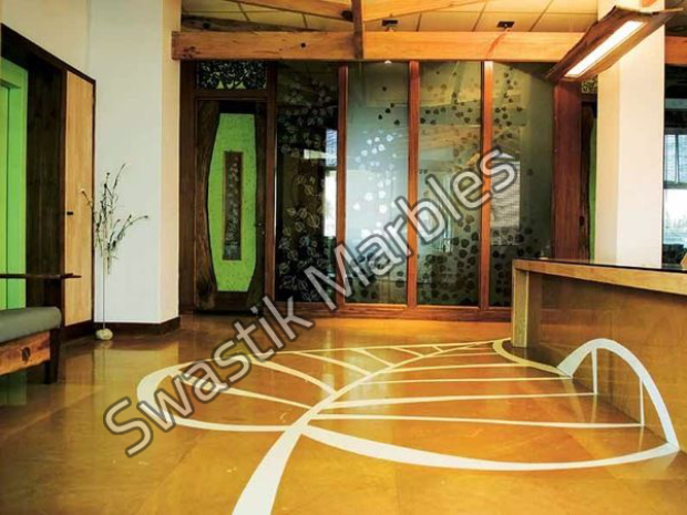 jaisalmer yellow marble flooring