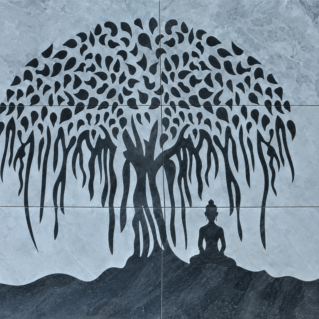 Buddha Under Tree
