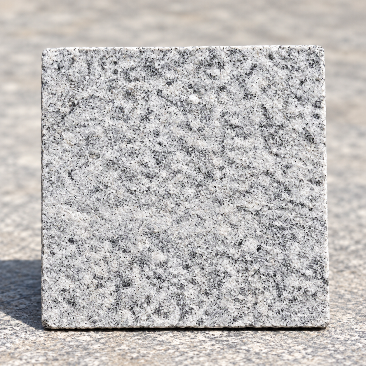 Premium Box Cut Natural Grey Flammed Cobble